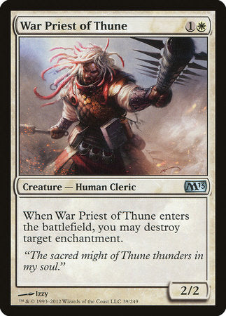 War Priest of Thune [Magic 2013] | Cards and Coasters CA