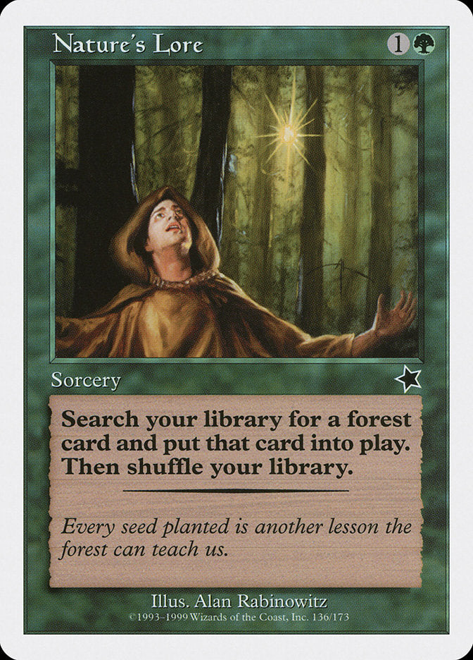 Nature's Lore [Starter 1999] | Cards and Coasters CA