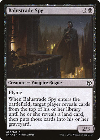 Balustrade Spy [Iconic Masters] | Cards and Coasters CA