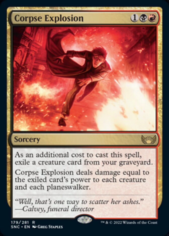 Corpse Explosion [Streets of New Capenna] | Cards and Coasters CA