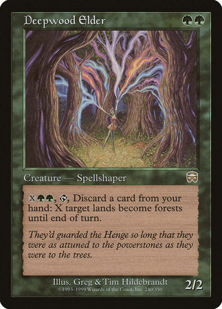 Deepwood Elder [Mercadian Masques] | Cards and Coasters CA