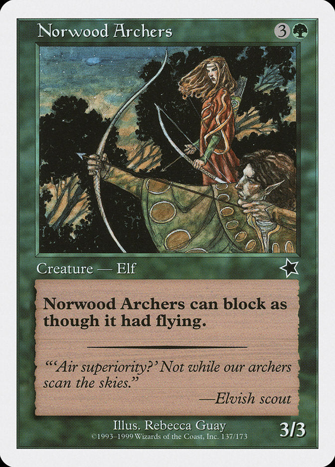 Norwood Archers [Starter 1999] | Cards and Coasters CA