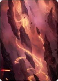 Mountain 1 Art Card [Zendikar Rising Art Series] | Cards and Coasters CA