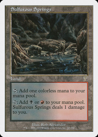 Sulfurous Springs [Seventh Edition] | Cards and Coasters CA