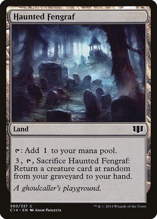 Haunted Fengraf [Commander 2014] | Cards and Coasters CA