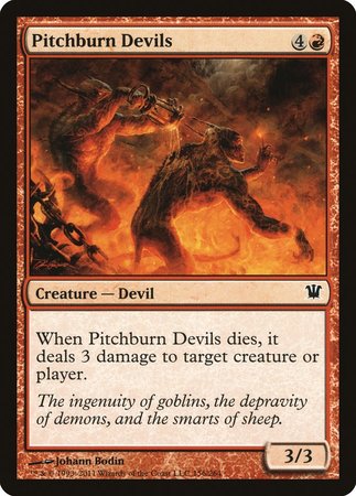 Pitchburn Devils [Innistrad] | Cards and Coasters CA