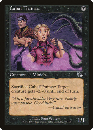 Cabal Trainee [Judgment] | Cards and Coasters CA