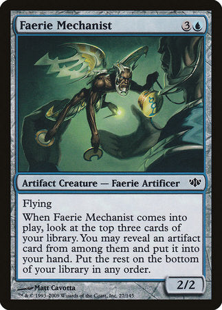 Faerie Mechanist [Conflux] | Cards and Coasters CA