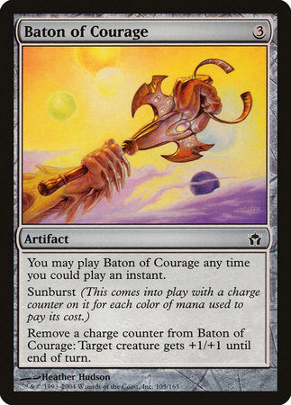 Baton of Courage [Fifth Dawn] | Cards and Coasters CA
