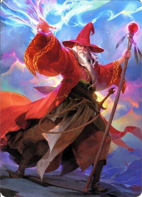 Elminster Art Card (36) [Commander Legends: Battle for Baldur's Gate Art Series] | Cards and Coasters CA