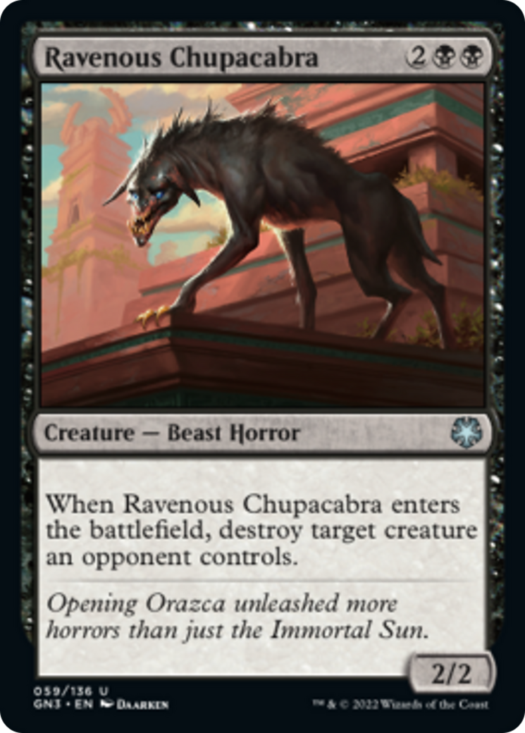 Ravenous Chupacabra [Game Night: Free-for-All] | Cards and Coasters CA