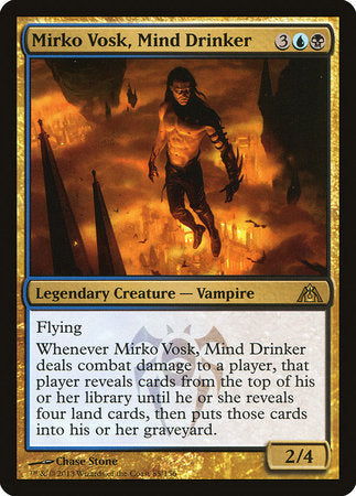 Mirko Vosk, Mind Drinker [Dragon's Maze] | Cards and Coasters CA