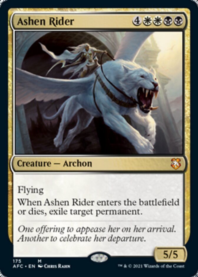 Ashen Rider [Dungeons & Dragons: Adventures in the Forgotten Realms Commander] | Cards and Coasters CA