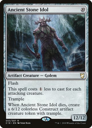 Ancient Stone Idol [Commander 2018] | Cards and Coasters CA