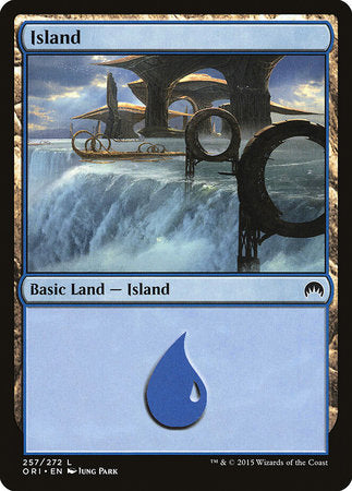 Island (257) [Magic Origins] | Cards and Coasters CA