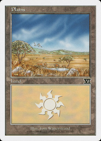 Plains (331) [Classic Sixth Edition] | Cards and Coasters CA