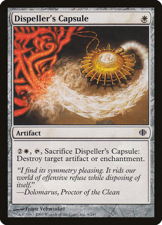 Dispeller's Capsule [Shards of Alara] | Cards and Coasters CA