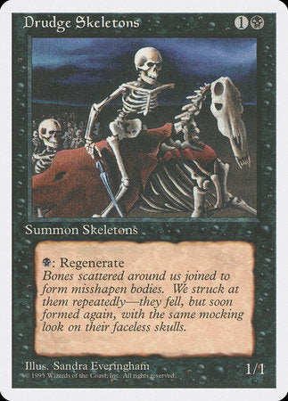 Drudge Skeletons [Fourth Edition] | Cards and Coasters CA