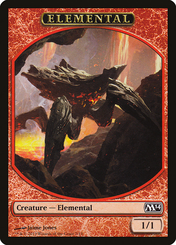 Elemental (7/13) [Magic 2014 Tokens] | Cards and Coasters CA