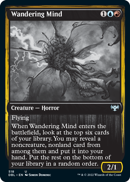 Wandering Mind [Innistrad: Double Feature] | Cards and Coasters CA