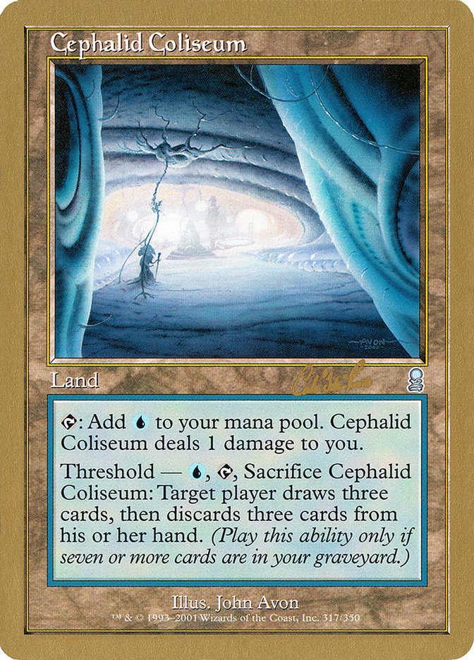 Cephalid Coliseum (Carlos Romao) [World Championship Decks 2002] | Cards and Coasters CA