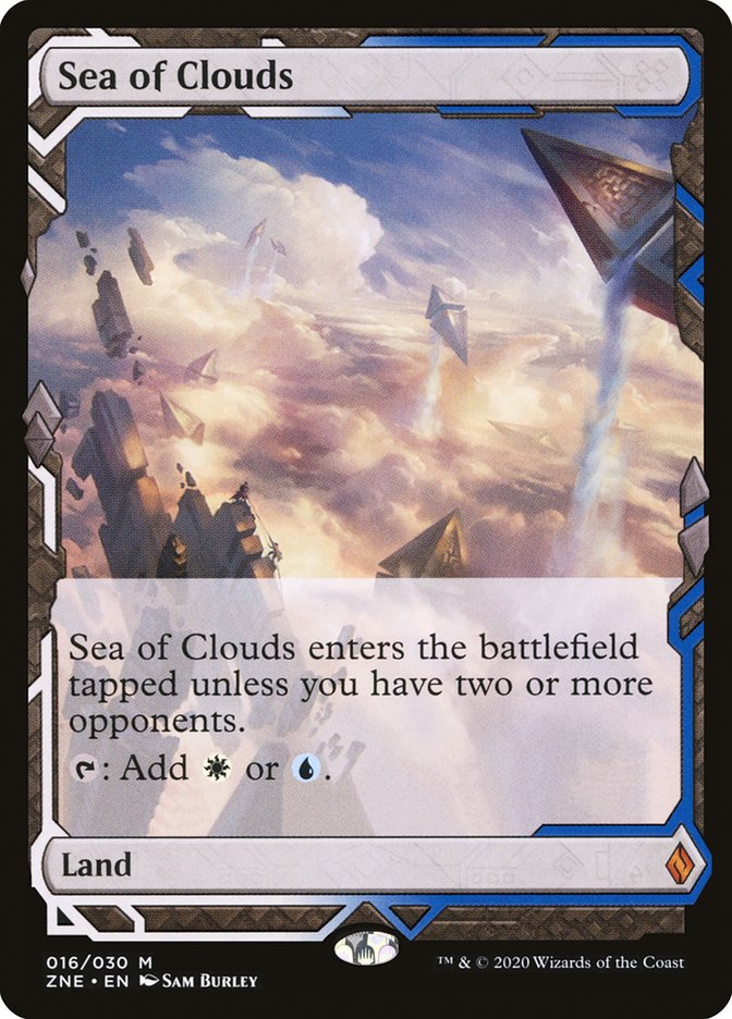 Sea of Clouds (Expeditions) [Zendikar Rising Expeditions] | Cards and Coasters CA