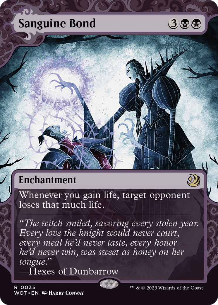 Sanguine Bond [Wilds of Eldraine: Enchanting Tales] | Cards and Coasters CA