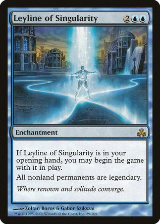 Leyline of Singularity [Guildpact] | Cards and Coasters CA