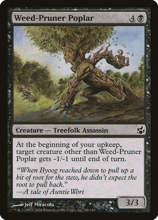 Weed-Pruner Poplar [Morningtide] | Cards and Coasters CA