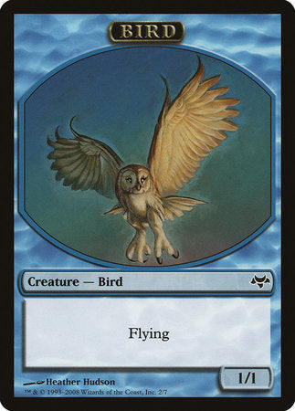 Bird Token [Eventide Tokens] | Cards and Coasters CA