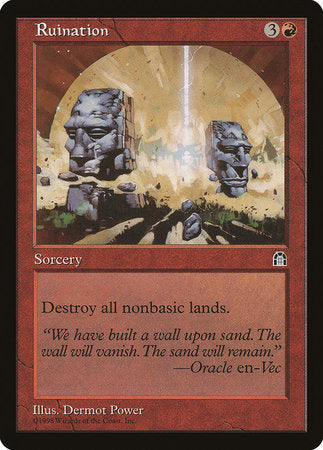 Ruination [Stronghold] | Cards and Coasters CA