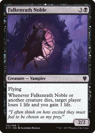 Falkenrath Noble [Commander 2017] | Cards and Coasters CA