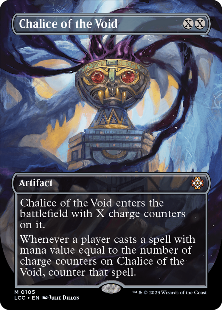 Chalice of the Void (Borderless) [The Lost Caverns of Ixalan Commander] | Cards and Coasters CA