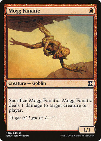 Mogg Fanatic [Eternal Masters] | Cards and Coasters CA