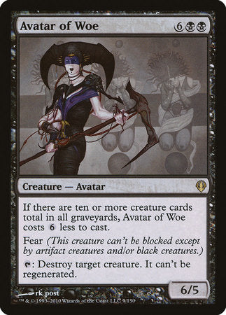 Avatar of Woe [Archenemy] | Cards and Coasters CA