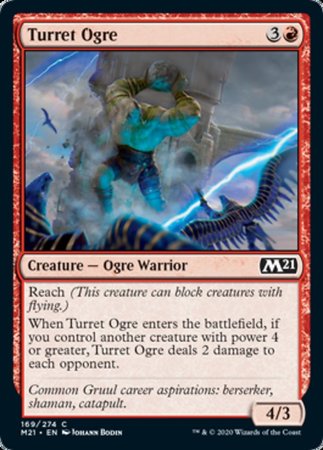 Turret Ogre [Core Set 2021] | Cards and Coasters CA