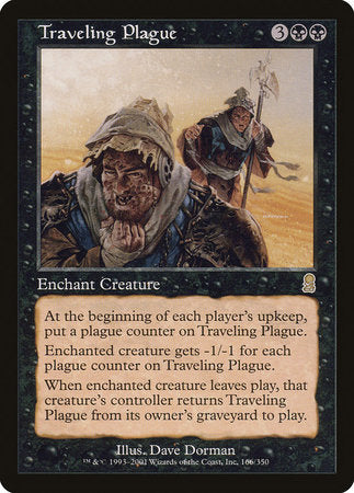 Traveling Plague [Odyssey] | Cards and Coasters CA