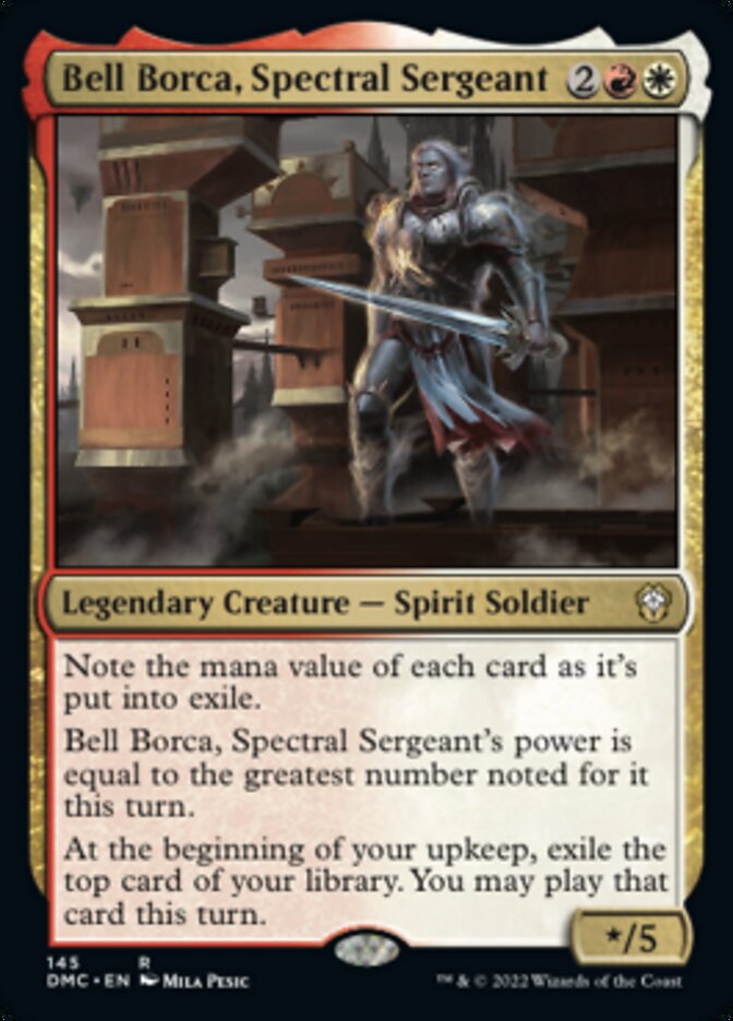 Bell Borca, Spectral Sergeant [Dominaria United Commander] | Cards and Coasters CA