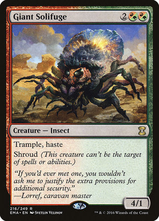 Giant Solifuge [Eternal Masters] | Cards and Coasters CA