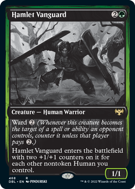 Hamlet Vanguard [Innistrad: Double Feature] | Cards and Coasters CA