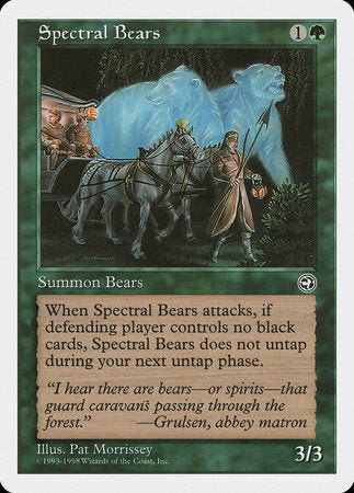 Spectral Bears [Anthologies] | Cards and Coasters CA