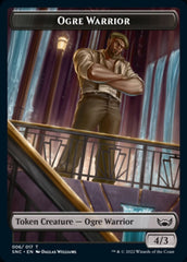 Ogre Warrior // Copy Double-sided Token [Streets of New Capenna Tokens] | Cards and Coasters CA