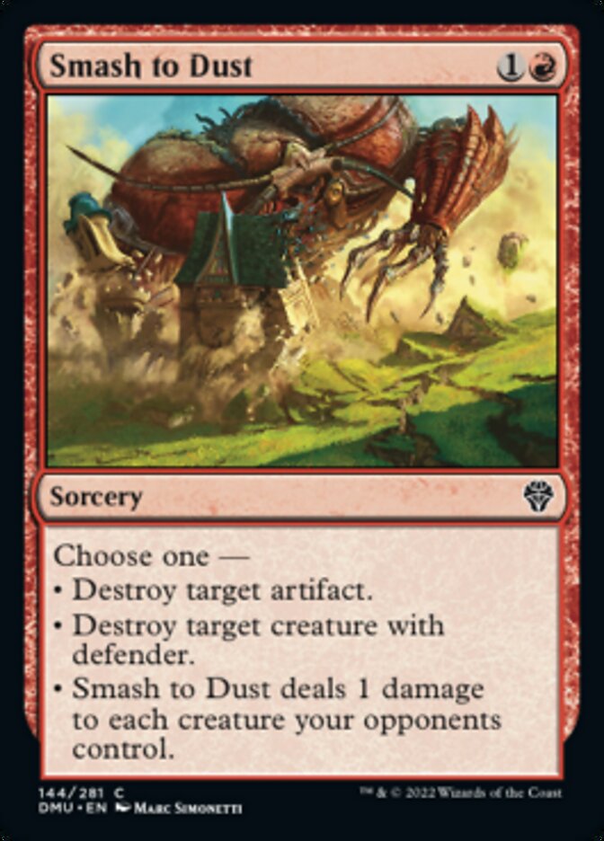 Smash to Dust [Dominaria United] | Cards and Coasters CA
