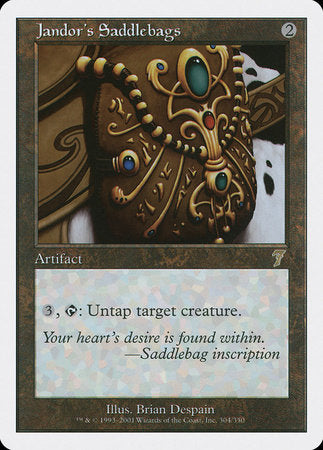 Jandor's Saddlebags [Seventh Edition] | Cards and Coasters CA