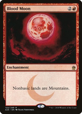 Blood Moon [Masters 25] | Cards and Coasters CA