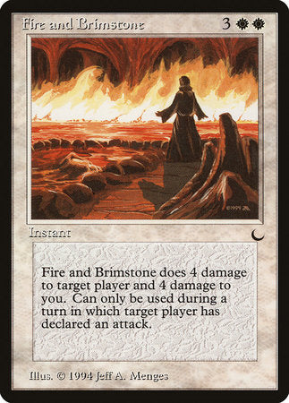 Fire and Brimstone [The Dark] | Cards and Coasters CA