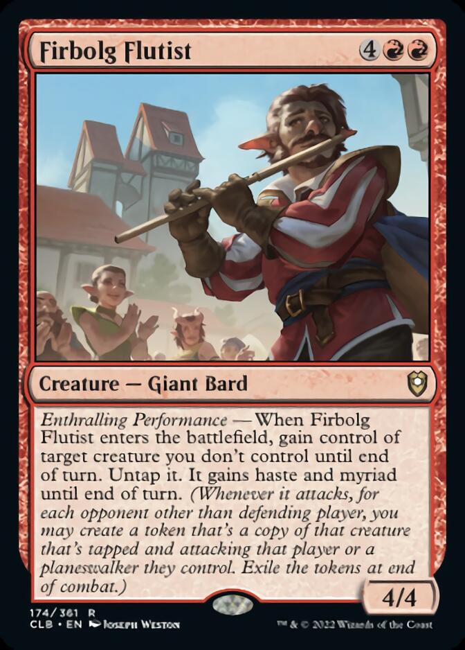 Firbolg Flutist [Commander Legends: Battle for Baldur's Gate] | Cards and Coasters CA