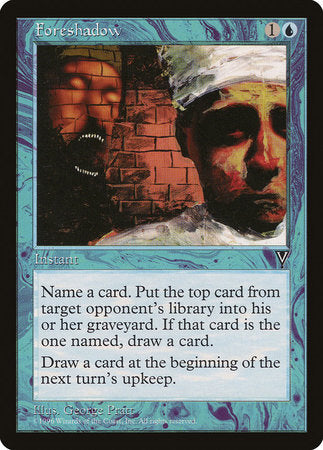 Foreshadow [Visions] | Cards and Coasters CA