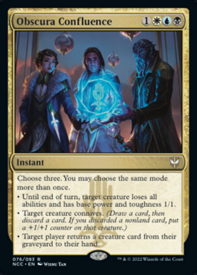 Obscura Confluence [Streets of New Capenna Commander] | Cards and Coasters CA