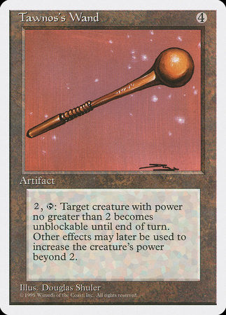 Tawnos's Wand [Fourth Edition] | Cards and Coasters CA